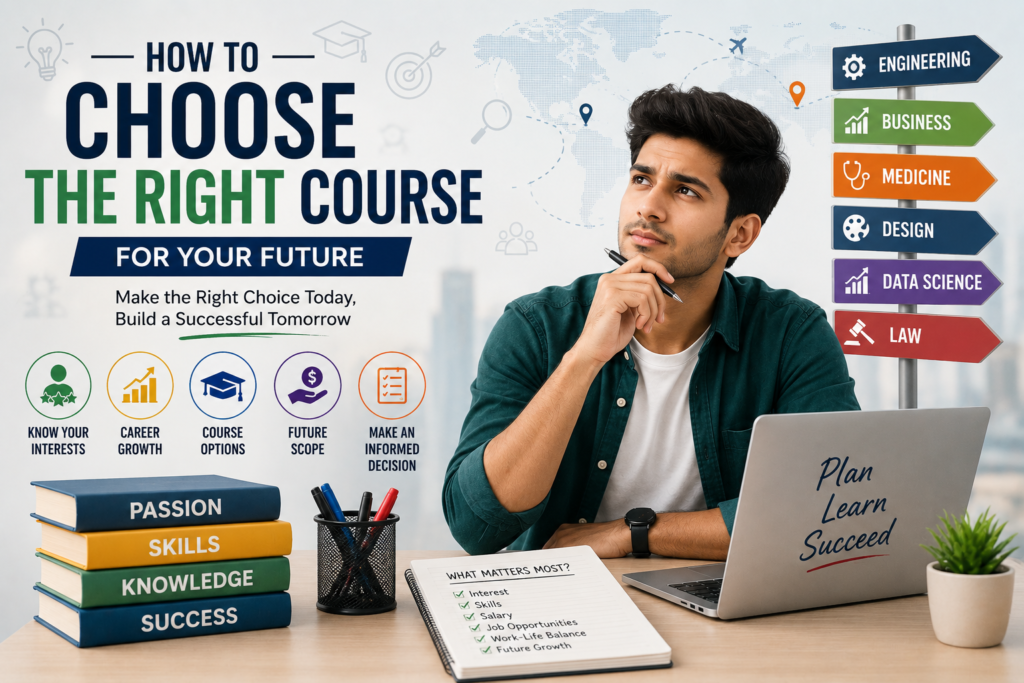 How to Choose the Right Course for Your Future