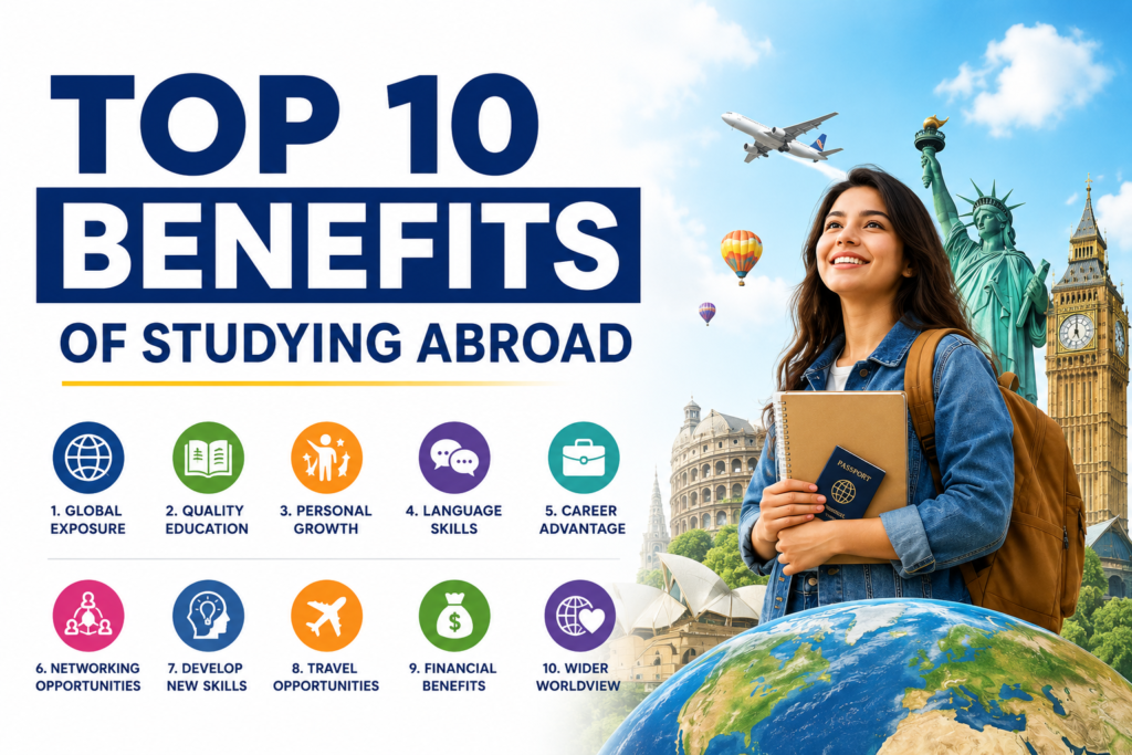 Top 10 Benefits of Studying Abroad